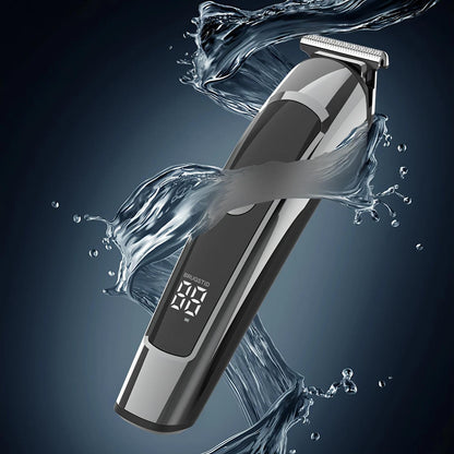 AstraBlade™ Grooming Clipper – Alt-i-en genopladelig hår- og skægtrimmer til mænd