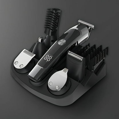 AstraBlade™ Grooming Clipper – Alt-i-en genopladelig hår- og skægtrimmer til mænd