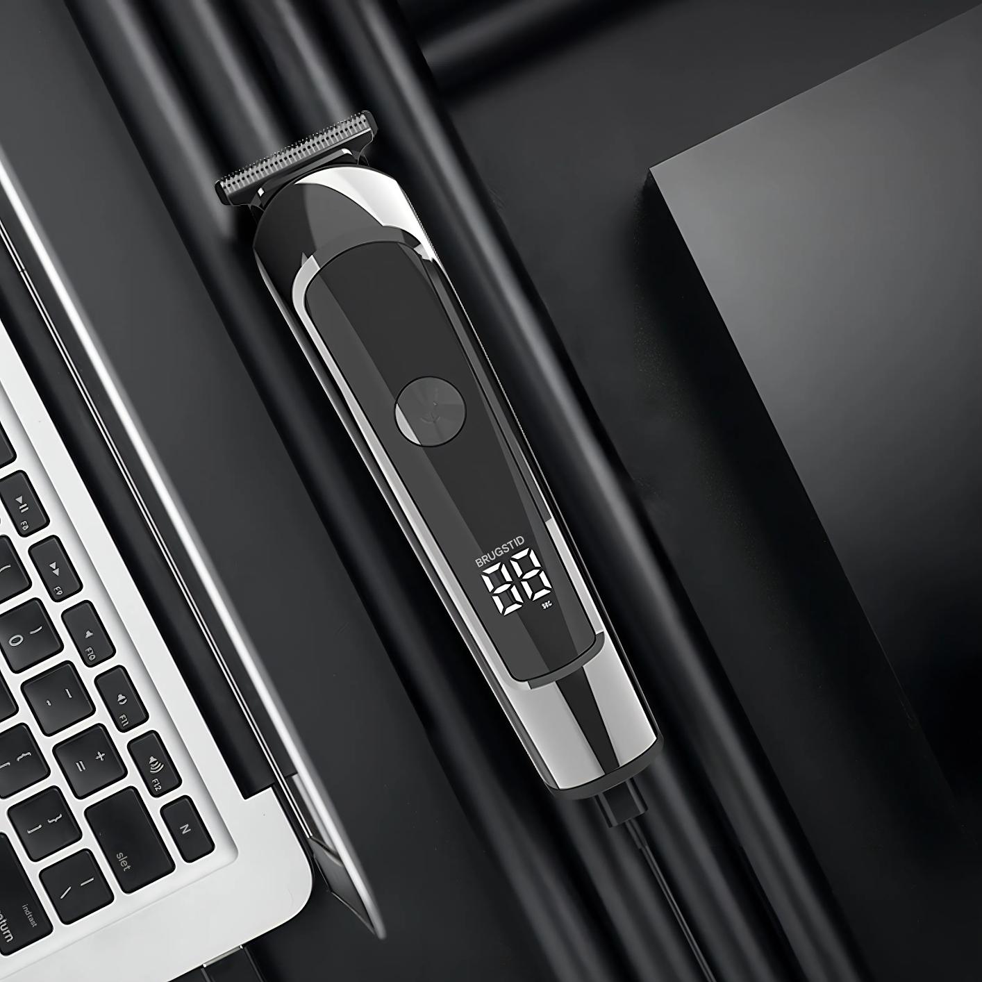 AstraBlade™ Grooming Clipper – Alt-i-en genopladelig hår- og skægtrimmer til mænd