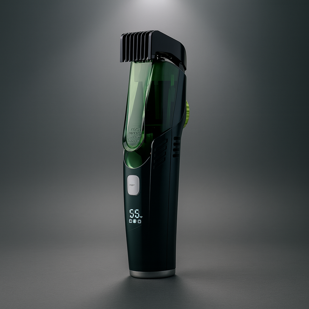 BeardCrafter X7™ – Ledningsfri skægtrimmer med justerbar længde og USB-hurtigopladning