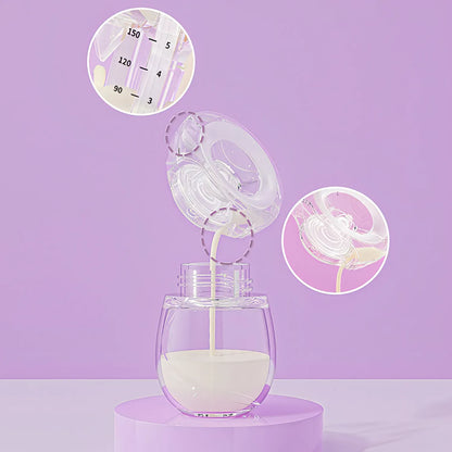 NurturaFlow bærbar brystpumpe – håndfri, støjsvag og genopladelig