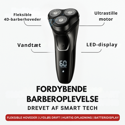 SmoothTrim One – 4D elektrisk barbermaskine med præcisionsblade