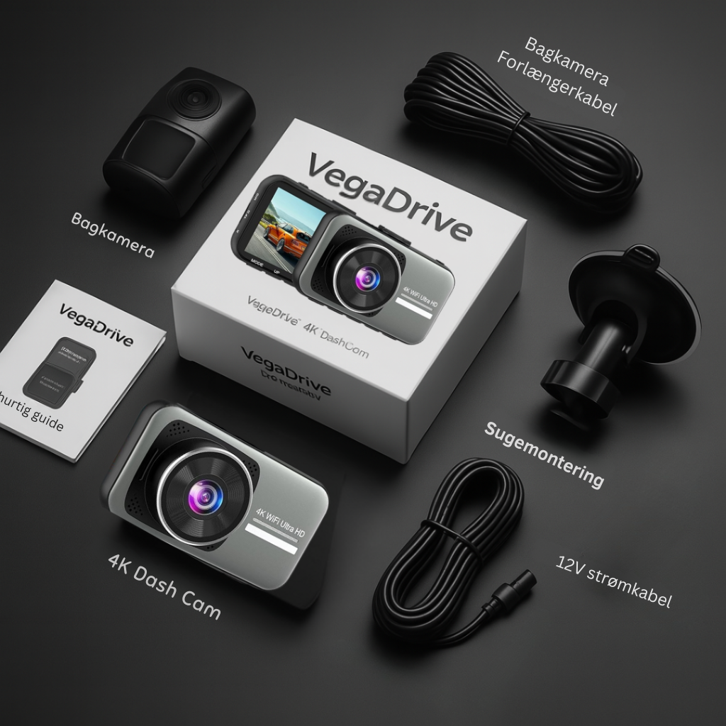 VegaDrive - 4K Full HD Smart Dash Cam