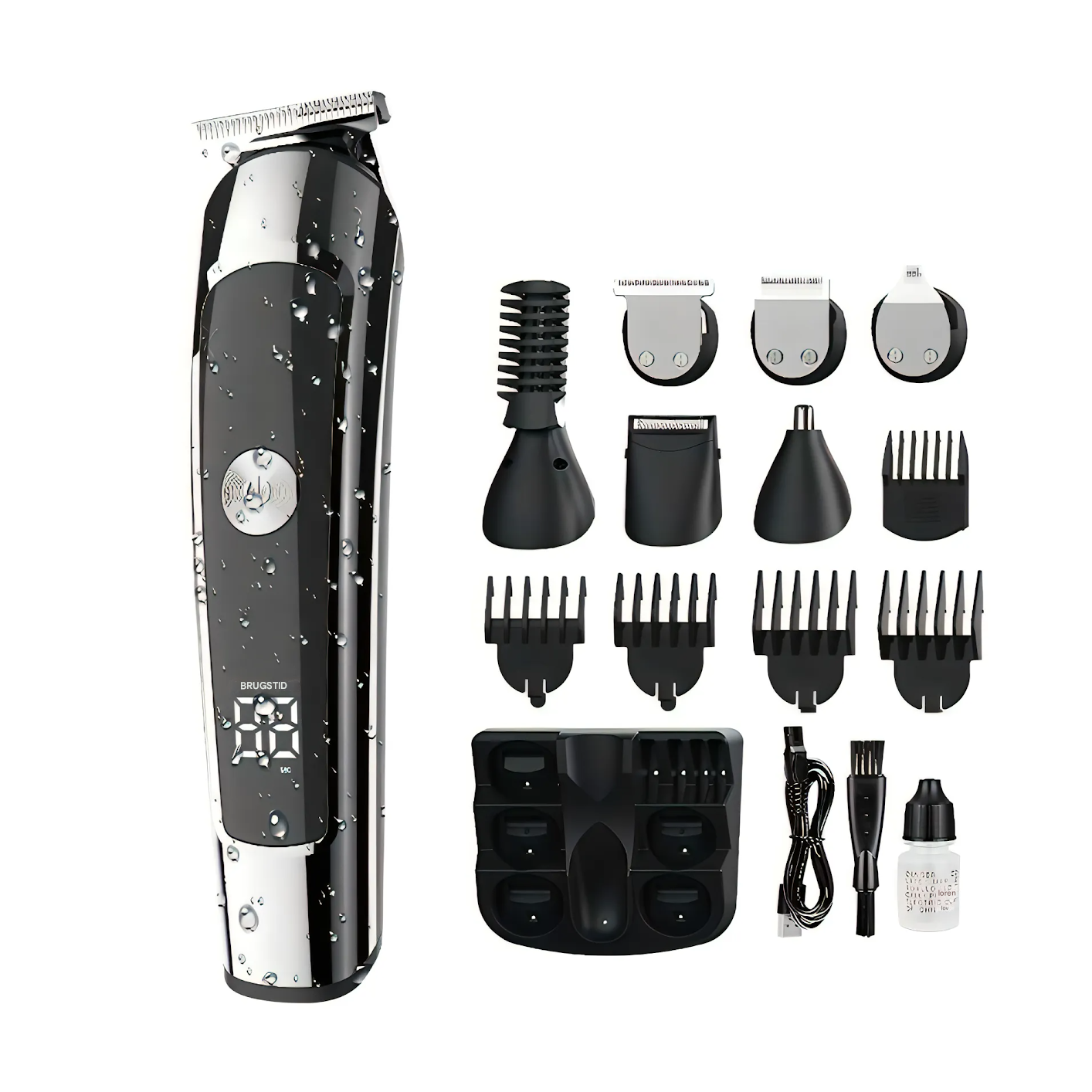 AstraBlade™ Grooming Clipper – Alt-i-en genopladelig hår- og skægtrimmer til mænd