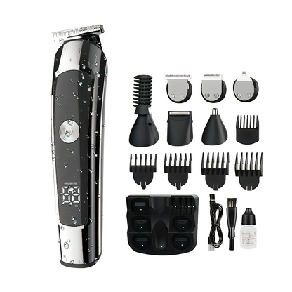 AstraBlade™ Grooming Clipper – Alt-i-en genopladelig hår- og skægtrimmer til mænd